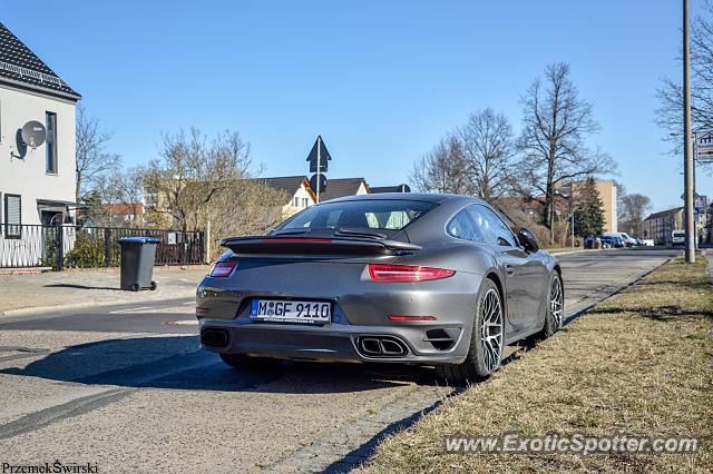 Porsche 911 Turbo spotted in Cottbus, Germany