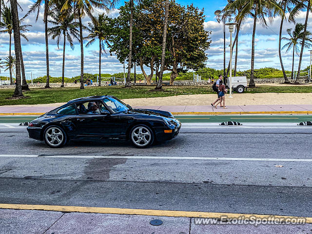 Porsche 911 spotted in Miami Beach, Florida