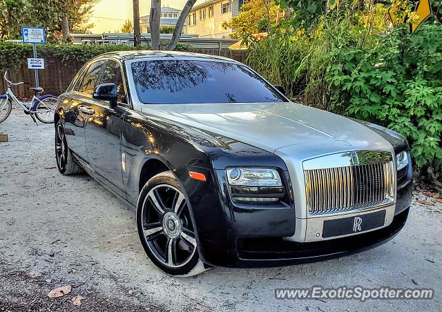 Rolls-Royce Ghost spotted in Anna Maria, Florida
