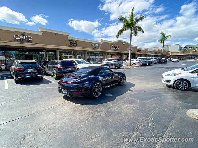 Porsche 911 spotted in Sunny Isles, Florida