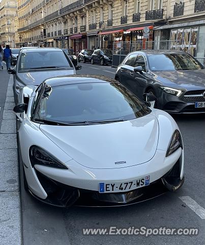 Mclaren 650S spotted in Paris, France