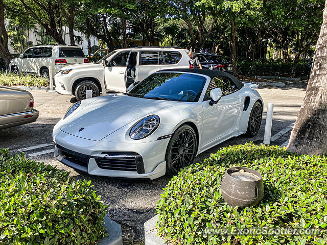 Porsche 911 Turbo spotted in Miami Beach, Florida