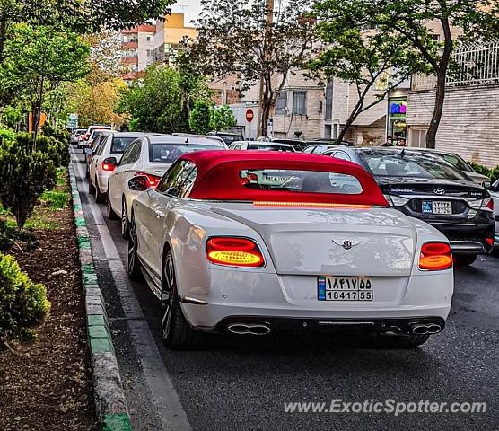 Bentley Continental spotted in Tabriz, Iran