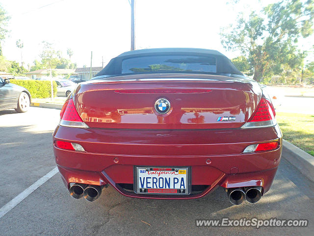 BMW M6 spotted in San Bernardino, California
