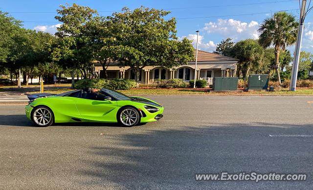 Mclaren 720S spotted in Jacksonville, Florida