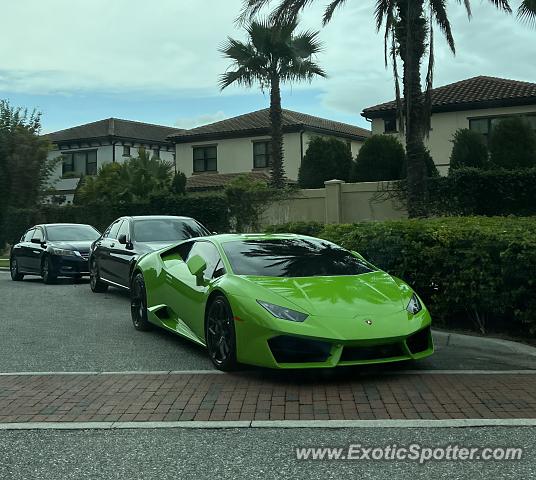 Lamborghini Huracan spotted in Orlando, Florida