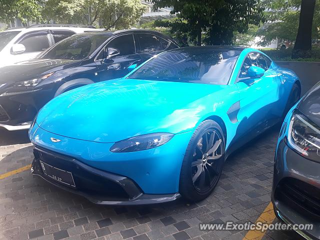 Aston Martin Vantage spotted in Jakarta, Indonesia