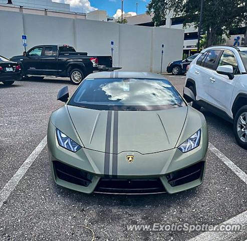 Lamborghini Huracan spotted in Jacksonville, Florida