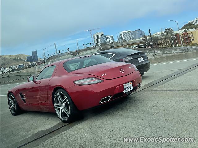 Mercedes SLS AMG spotted in S. San Francisco, California