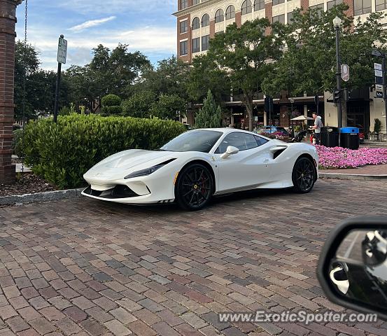 Ferrari F8 Tributo spotted in Winter Park, Florida