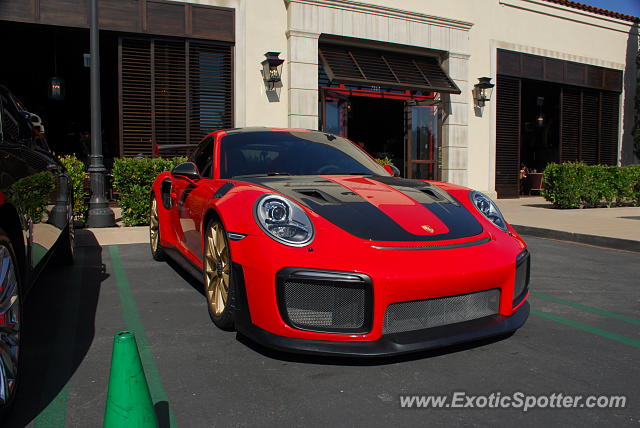 Porsche 911 GT2 spotted in Newport Beach, California