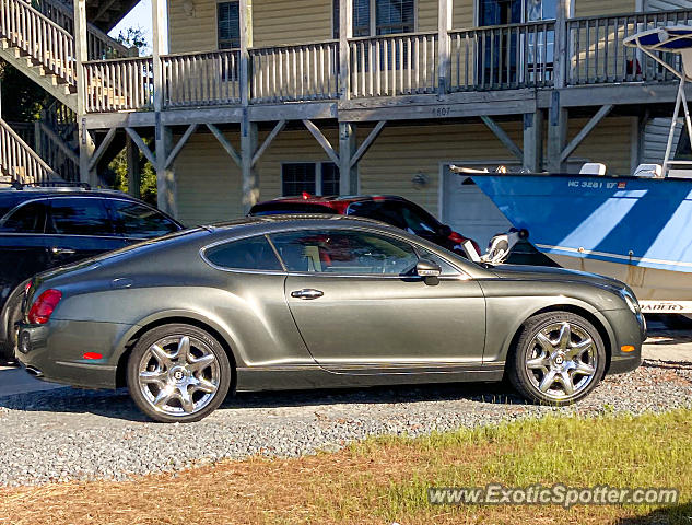 Bentley Continental spotted in Emerald Isle, North Carolina