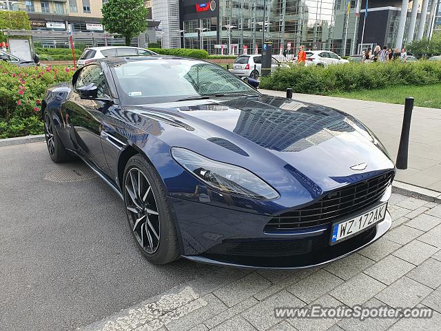 Aston Martin DB11 spotted in Warsaw, Poland