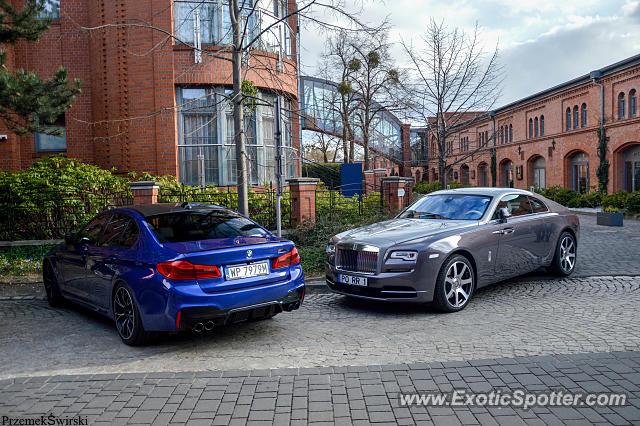 Rolls-Royce Wraith spotted in Poznań, Poland