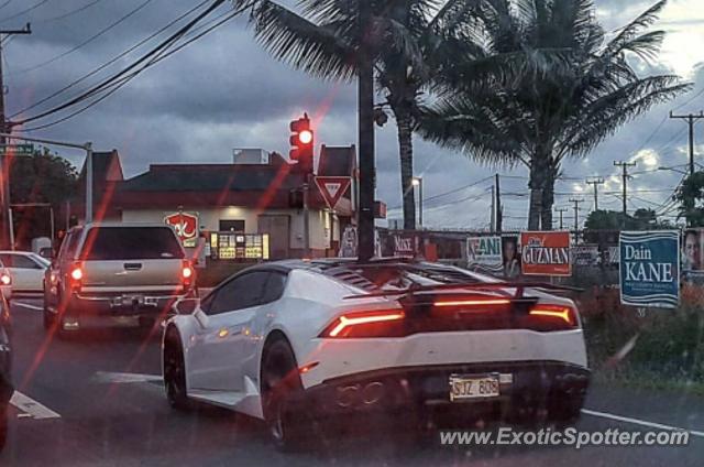 Lamborghini Huracan spotted in Honolulu, Hawaii