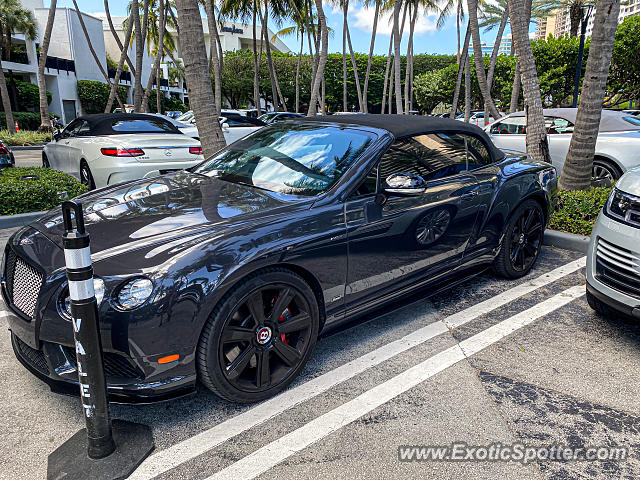 Bentley Continental spotted in Miami Beach, Florida