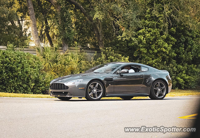 Aston Martin Vantage spotted in Amelia Island, Florida