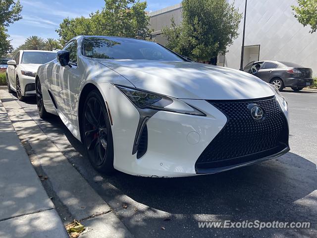 Lexus LC 500 spotted in Rancho Cucamonga, California