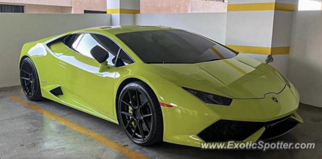 Lamborghini Huracan spotted in Honolulu, Hawaii