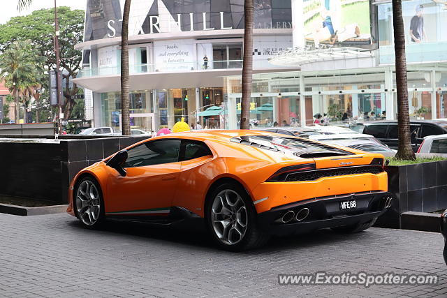 Lamborghini Huracan spotted in Kuala lumpur, Malaysia