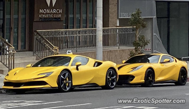 Ferrari SF90 Stradale spotted in West Hollywood, California