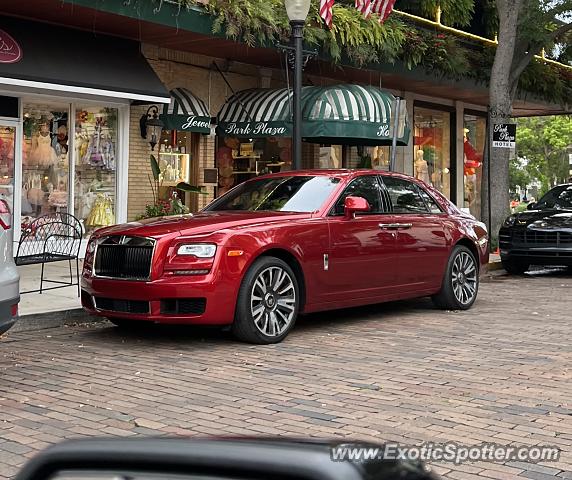 Rolls-Royce Ghost spotted in Winter Park, Florida