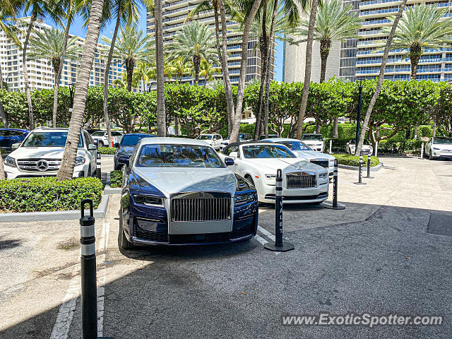 Rolls-Royce Ghost spotted in Miami Beach, Florida