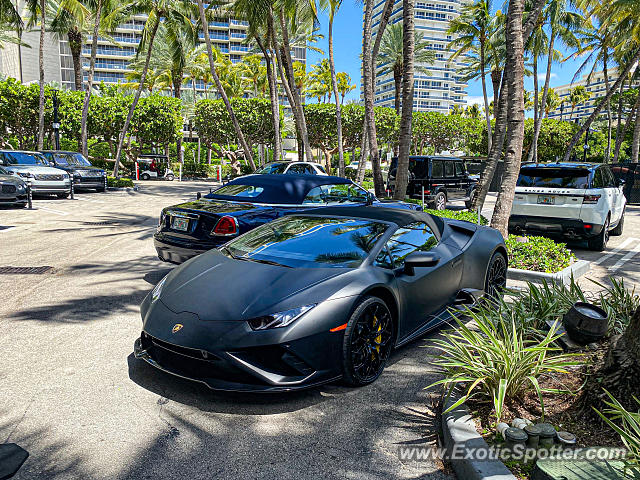 Lamborghini Huracan spotted in Miami Beach, Florida