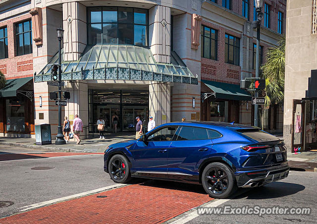 Lamborghini Urus spotted in Charleston, South Carolina