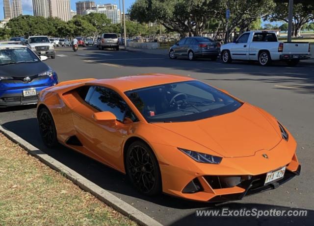 Lamborghini Huracan spotted in Honolulu, Hawaii