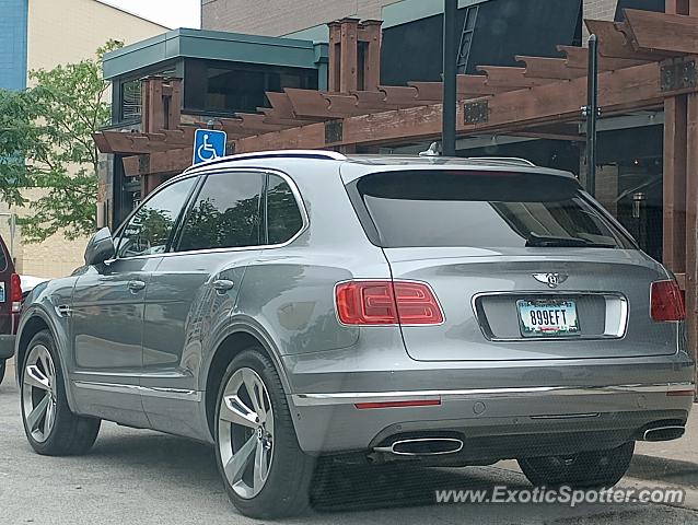 Bentley Bentayga spotted in Plainfield, Indiana