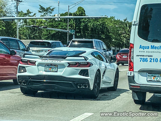 Chevrolet Corvette Z06 spotted in Coral Gables, Florida