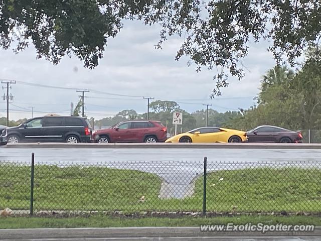 Lamborghini Huracan spotted in Fort Pierce, Florida