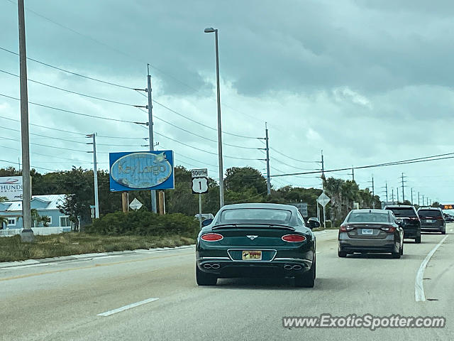 Bentley Continental spotted in Key Largo, Florida