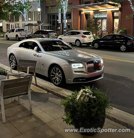 Rolls-Royce Wraith spotted in North Bethesda, Maryland