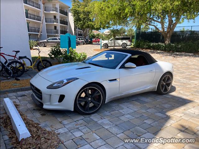 Jaguar F-Type spotted in Sanibel Island, Florida