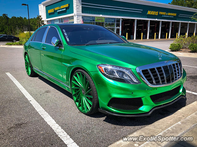 Mercedes S65 AMG spotted in Yulee, Florida