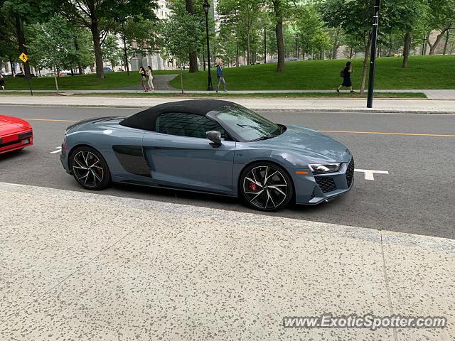Audi R8 spotted in Montréal, Canada