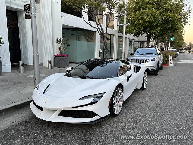 Ferrari SF90 Stradale spotted in Beverly Hills, California