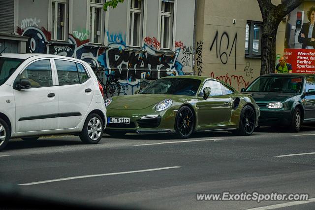 Porsche 911 Turbo spotted in Berlin, Germany