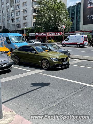 Mercedes C63 AMG Black Series spotted in Istanbul, Turkey