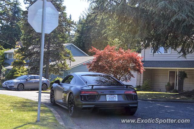Audi R8 spotted in Shoreline, Washington