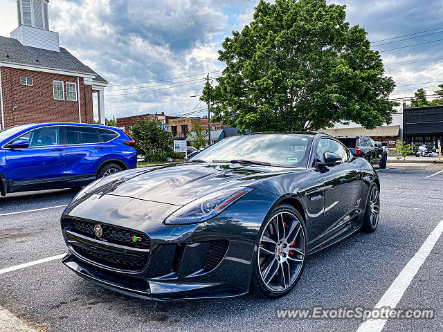 Jaguar F-Type spotted in Asheville, North Carolina