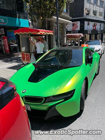 BMW I8 spotted in Istanbul, Turkey