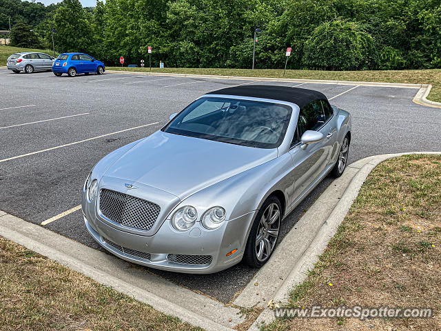Bentley Continental spotted in Asheville, North Carolina