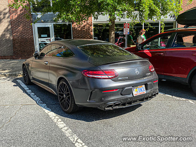 Mercedes C63 AMG Black Series spotted in Asheville, North Carolina
