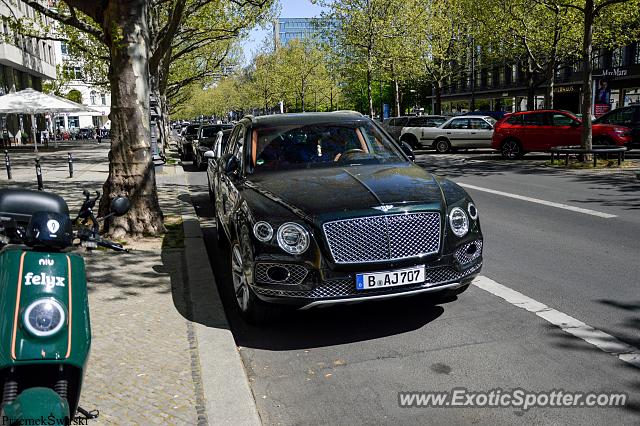 Bentley Bentayga spotted in Berlin, Germany