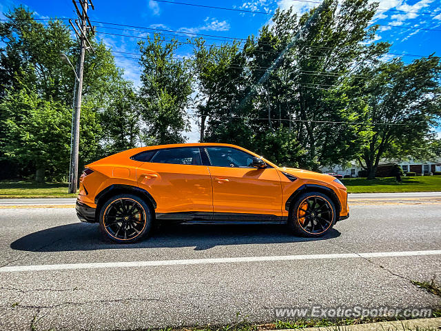 Lamborghini Urus spotted in Bloomington, Indiana