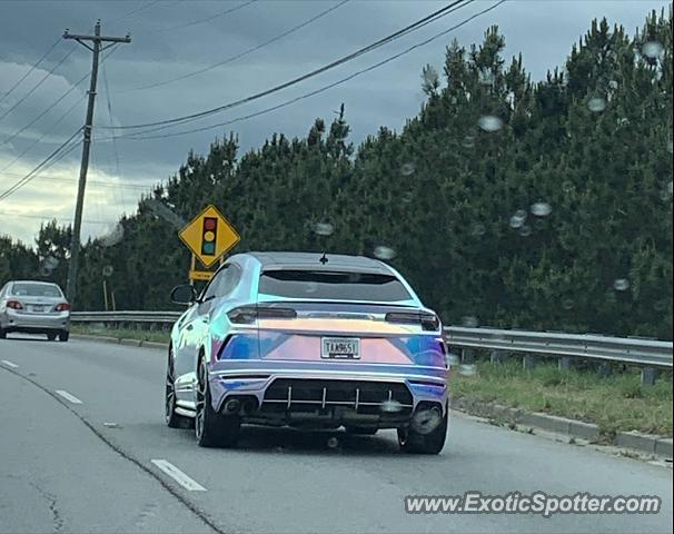 Lamborghini Urus spotted in Columbia, South Carolina
