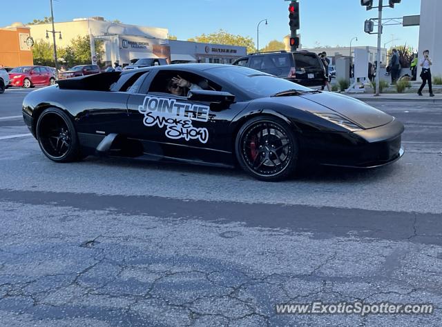Lamborghini Murcielago spotted in San Mateo, California